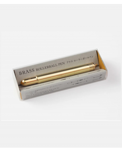 TRC Brass Rollerball Pen Solid Brass